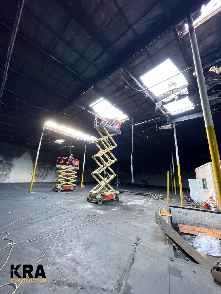 Fire repair by KRA Construction