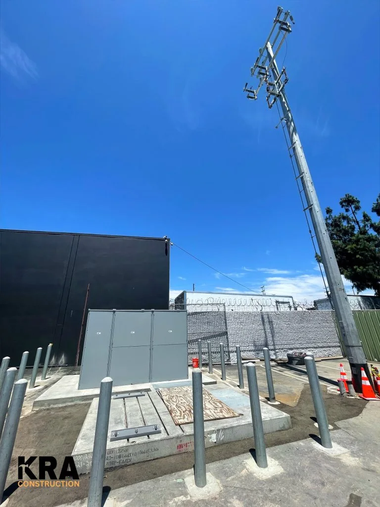 Power upgrades by KRA Construction